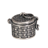 Real 925 Sterling Silver Vintage Jewelry Braid Rattan Pendant Necklace Openable Men Women Prayer Gawu Box Buddha Jewelry - GQTORCH Jewelry