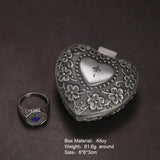 The Originals 925 Sterling Silver Vampire Rings With Natural Lapis Lazuli Stone Damon Stefan's Elija Klaus Rebeka Mikaelson - GQTORCH Jewelry