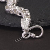 999 Bright Silver Dragon Bracelet for Men, Punk Hip Hop Rock Fashion Classic Bracelet, Jewelry Gift - GQTORCH Jewelry