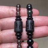 Black Rainbow Obsidian Natural Stone Bracelets Couple Multilayer Beads Strand bracelets & bangles For Women And Men - GQTORCH Jewelry