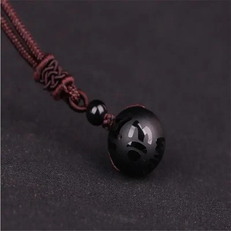 Necklaces & Pendants Natural Stone Pendants Mixed Beads Ball Shifting Lucky Love For Women And Men Fengshui Jewelry - GQTORCH Jewelry