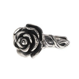 Vintage Thai Silver Cubic Rose Rings 100% Genuine 925 Sterling Silver Party Flowers Rings For Women Floral Elegant Jewelry - GQTORCH Jewelry