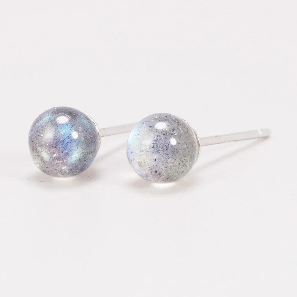 Simple Natural Strawberry Balls Earrings 925 Sterling Silver Earings Fashion Jewelry - GQTORCH Jewelry