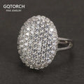 Genuine 925 Sterling Silver Twilight Breaking Dawn Bella Engagement Wedding Ring With Heart Shape Metal Box - GQTORCH Jewelry