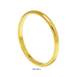 Real Pure 925 Sterling Silver Rings For Women And Men Simple Couple Ring Smooth Wedding Band For Lovers Free Name Engraved - GQTORCH Jewelry