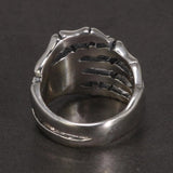 Rock Style Skeleton Ring 925 Sterling Silver Jewelry Cool Thai Silver Ring Men's Index Finger Wholesale - GQTORCH Jewelry