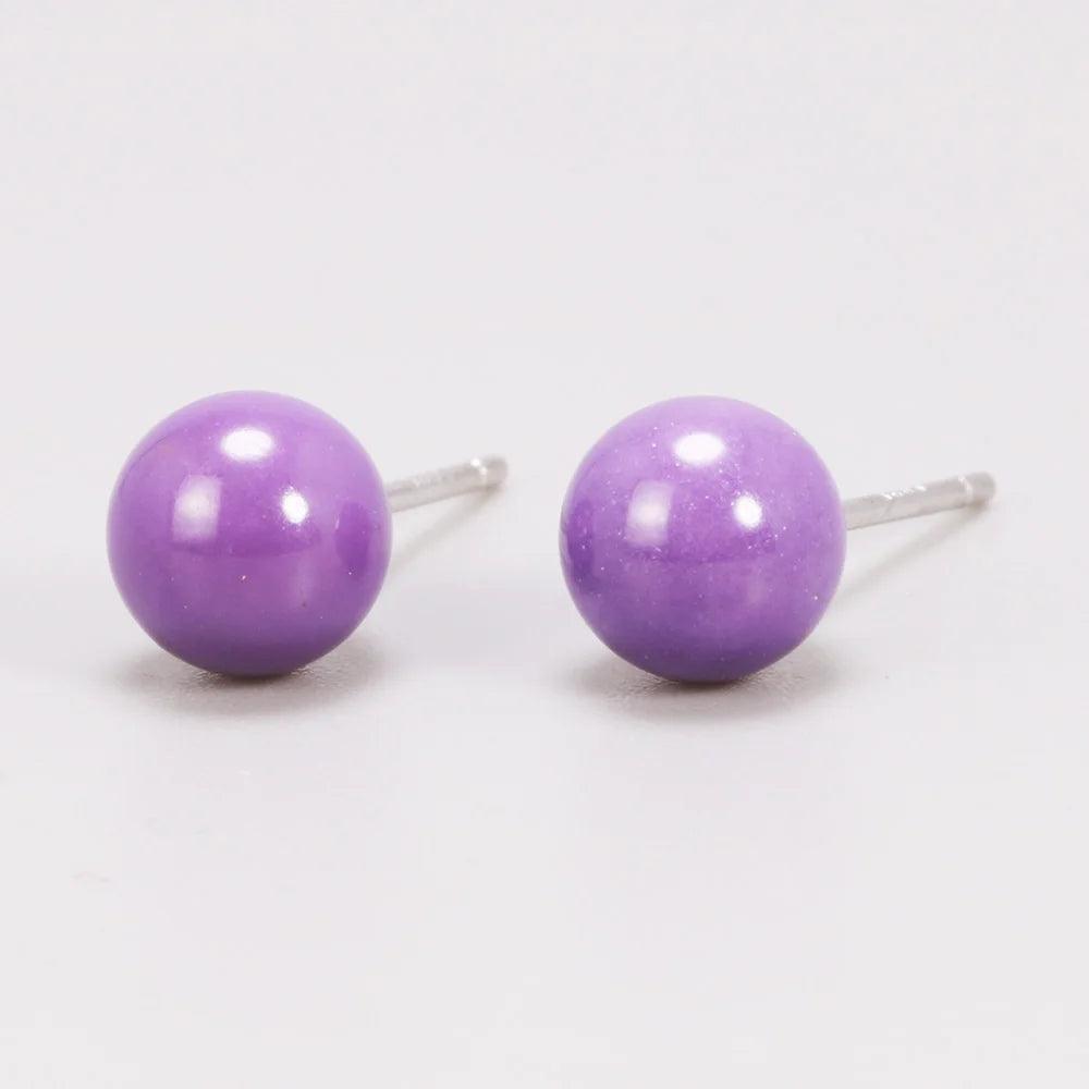Simple Natural Strawberry Balls Earrings 925 Sterling Silver Earings Fashion Jewelry - GQTORCH Jewelry