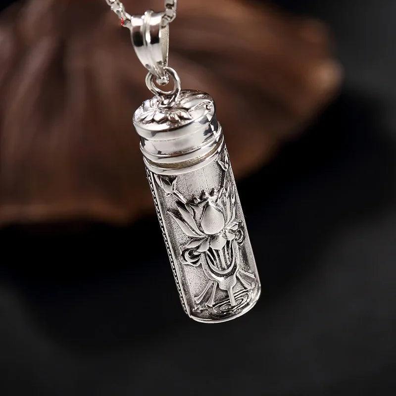 Sterling Silver 925 Pendant Openable Personalized Floating Locket Gifts For Men And Women Fine Jewelry Pendente - GQTORCH Jewelry