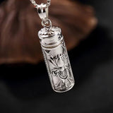 Sterling Silver 925 Pendant Openable Personalized Floating Locket Gifts For Men And Women Fine Jewelry Pendente - GQTORCH Jewelry