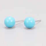 Simple Natural Strawberry Balls Earrings 925 Sterling Silver Earings Fashion Jewelry - GQTORCH Jewelry