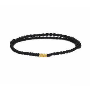 Red Black Rope Bracelet Lucky Bracelet Women's and Men's Rope Cord Handmade Friendship Simple Jewelry - GQTORCH Jewelry