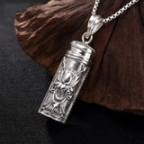 Sterling Silver 925 Pendant Openable Personalized Floating Locket Gifts For Men And Women Fine Jewelry Pendente - GQTORCH Jewelry