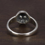 S925 Sterling Silver Vintage Skeleton Ring for Men Skull Punk Hip Hop Rock Ring Retro Simple Style Jewelry - GQTORCH Jewelry