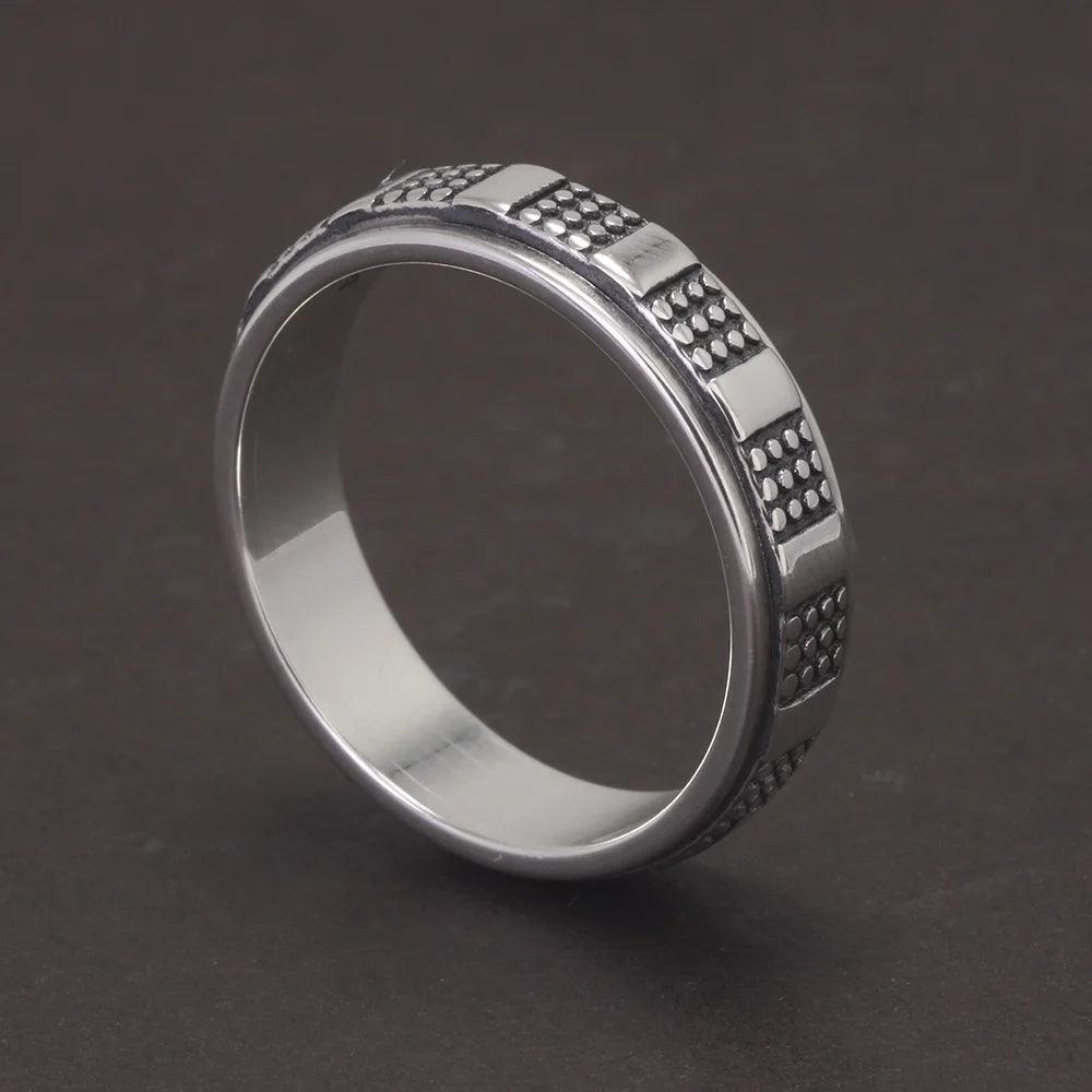 Solid 925 Sterling Silver Rotatable Cross Rings for Men and Women Size 5-13 Christian Jewelry - GQTORCH Jewelry