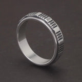 Solid 925 Sterling Silver Rotatable Cross Rings for Men and Women Size 5-13 Christian Jewelry - GQTORCH Jewelry