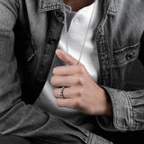 925 Sterling Silver Cool Couple Rings Retro Punk Rock Style Skull Rings For Men and Women - GQTORCH Jewelry