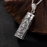 Sterling Silver 925 Pendant Openable Personalized Floating Locket Gifts For Men And Women Fine Jewelry Pendente - GQTORCH Jewelry