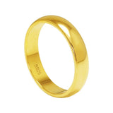 Real Pure 925 Sterling Silver Rings For Women And Men Simple Couple Ring Smooth Wedding Band For Lovers Free Name Engraved - GQTORCH Jewelry