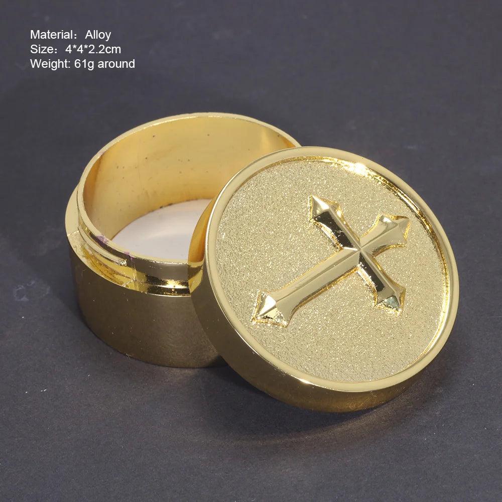Vintage Alloy Jewelry Box Casket and Heart Shaped 9*7*4.5cm 6*6*3cm For Rings Pendants Necklace Gift Boxes - GQTORCH Jewelry
