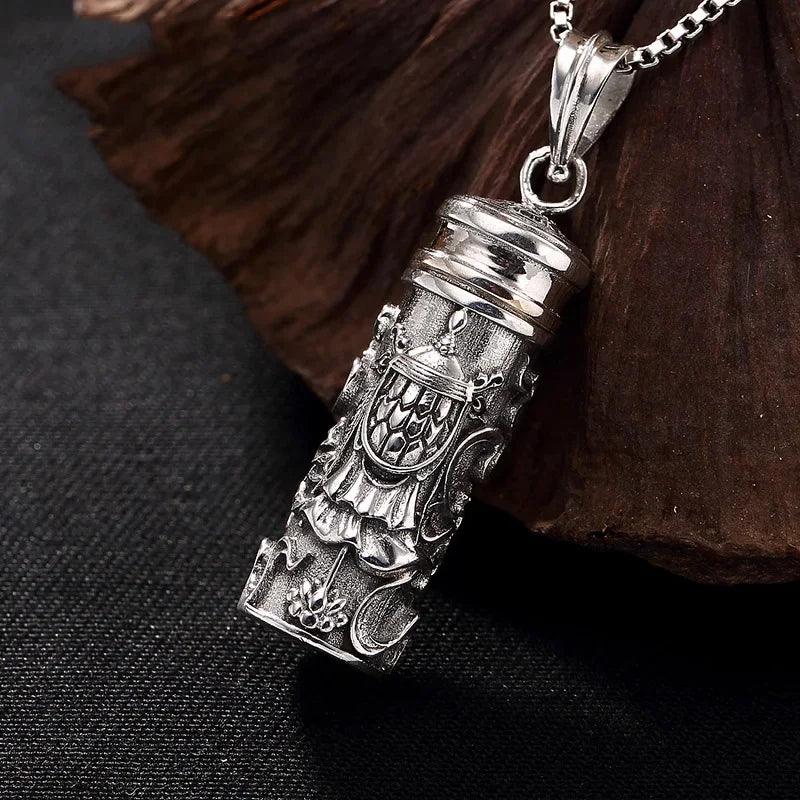 Sterling Silver 925 Pendant Openable Personalized Floating Locket Gifts For Men And Women Fine Jewelry Pendente - GQTORCH Jewelry