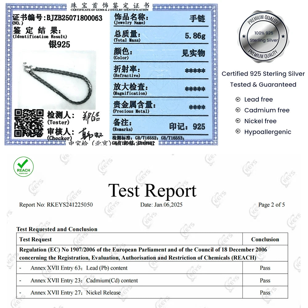 New Fashion 925 Sterling Silver Cuban Link Chain Bracelet Necklace for Men Women 4mm Wide Punk Retro Trending Party Jewelry