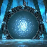 Real 925 Sterling Silver Stargate Rings for Fans Massive Transportation Device TV Show Cosplay Christmas Gift - GQTORCH Jewelry