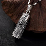 Sterling Silver 925 Pendant Openable Personalized Floating Locket Gifts For Men And Women Fine Jewelry Pendente - GQTORCH Jewelry