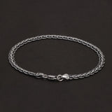 New Fashion 925 Sterling Silver Cuban Link Chain Bracelet Necklace for Men Women 4mm Wide Punk Retro Trending Party Jewelry