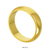 Real Pure 925 Sterling Silver Rings For Women And Men Simple Couple Ring Smooth Wedding Band For Lovers Free Name Engraved - GQTORCH Jewelry