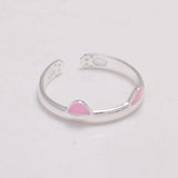 Real Pure 925 Sterling Silver Cute Cat Rings For Women Totoro Open Ring Silver Fashion Jewelry - GQTORCH Jewelry