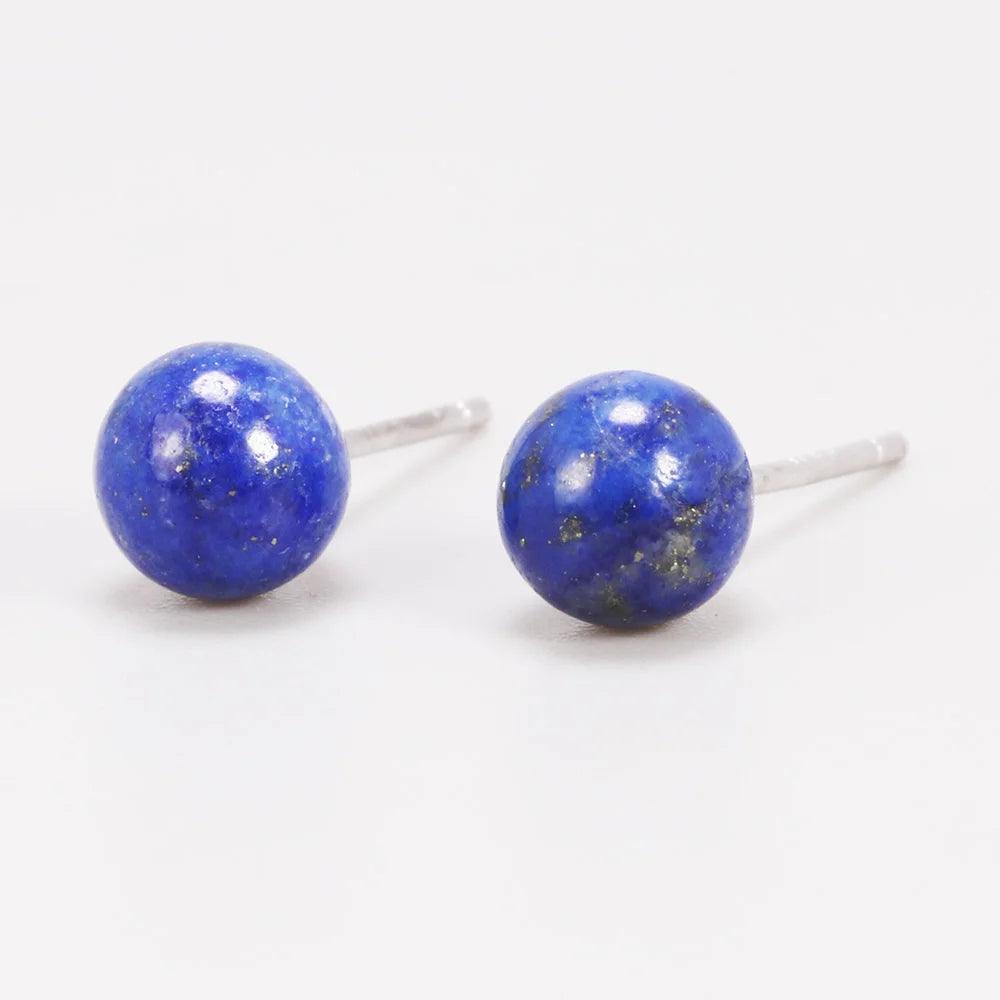 Simple Natural Strawberry Balls Earrings 925 Sterling Silver Earings Fashion Jewelry - GQTORCH Jewelry