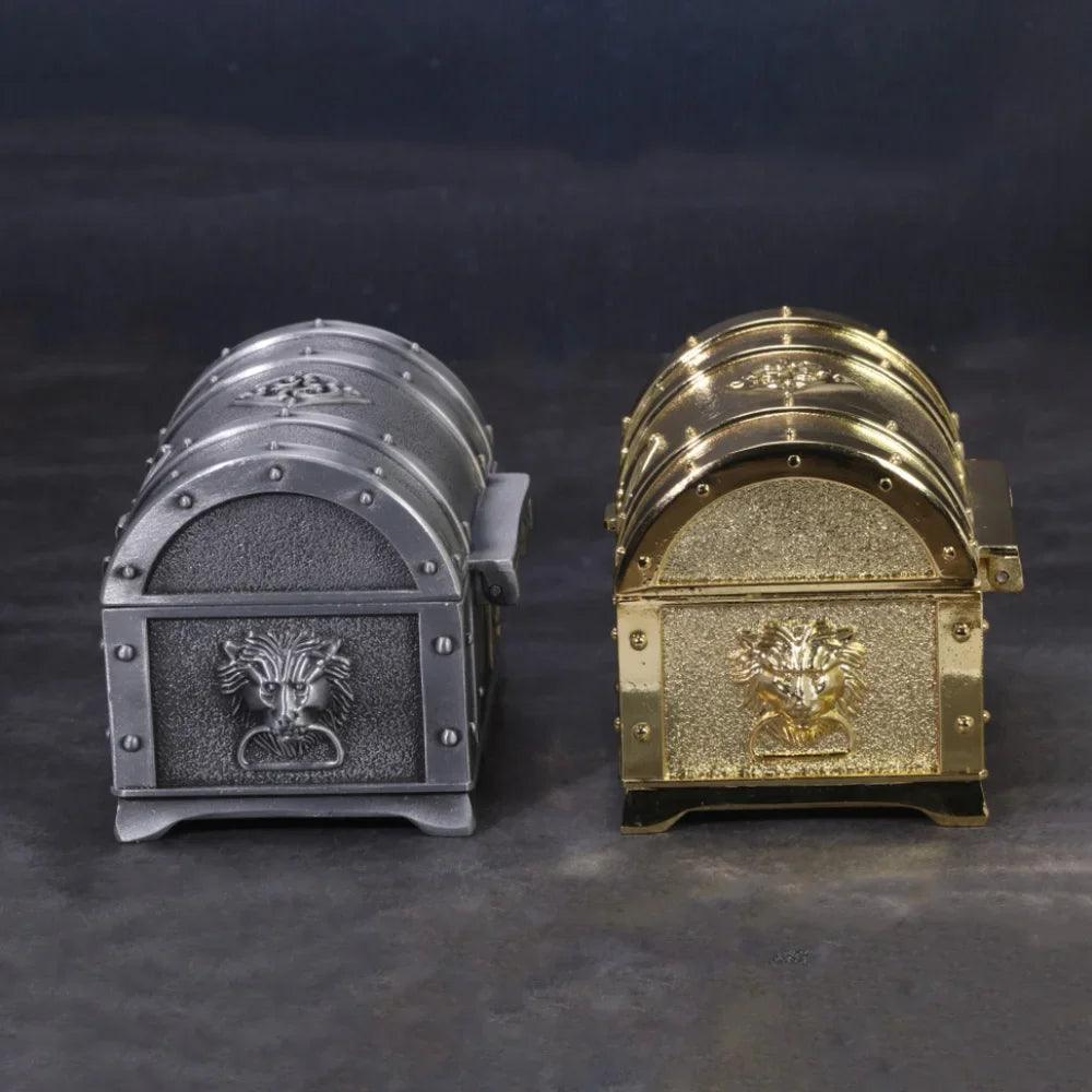 Vintage Alloy Jewelry Box Casket and Heart Shaped 9*7*4.5cm 6*6*3cm For Rings Pendants Necklace Gift Boxes - GQTORCH Jewelry