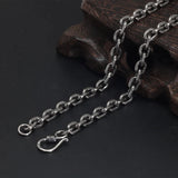 Real Pure 925 Sterling Silver Necklaces For Men And Women Vintage Viking Link Chain Punk Jewellery