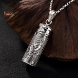 Sterling Silver 925 Pendant Openable Personalized Floating Locket Gifts For Men And Women Fine Jewelry Pendente - GQTORCH Jewelry