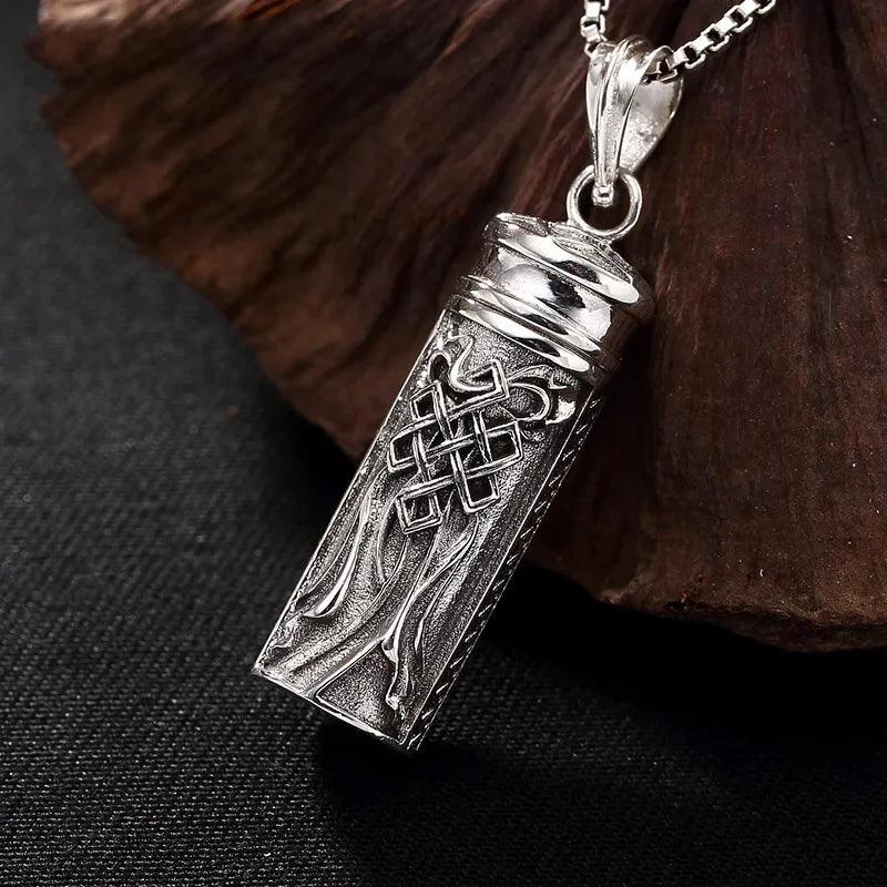 Sterling Silver 925 Pendant Openable Personalized Floating Locket Gifts For Men And Women Fine Jewelry Pendente - GQTORCH Jewelry