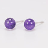 Simple Natural Strawberry Balls Earrings 925 Sterling Silver Earings Fashion Jewelry - GQTORCH Jewelry