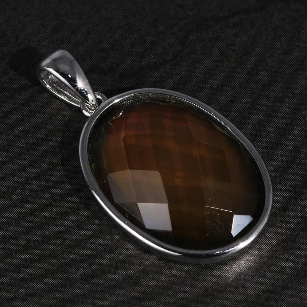 Temperature Sensing Color Changed Jewelry Sets For Women Sterling Silver 925 Rings Earrings Pendant Personalized Adjustable Size - GQTORCH Jewelry