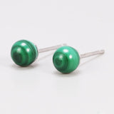 Simple Natural Strawberry Balls Earrings 925 Sterling Silver Earings Fashion Jewelry - GQTORCH Jewelry
