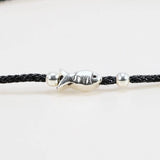Lucky Red Rope Bracelets 925 Sterling Silver Fish Adjustable Simple Charm Bracelets for Women - GQTORCH Jewelry