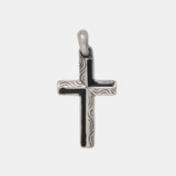 Real Pure 999 Sterling Silver Cross Pendants of Jesus Christ Male Women Personalized Simple Christian Jewelry