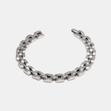 Retro 925 Sterling Silver 10mm Wide Watch Chain Bracelet for Men Punk Hip Hop Boutique Jewelry