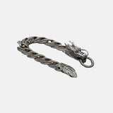 Factor Price S925 Sterling Silver Jewelry Vintage Bracelet Fashion Men's Dragon Personality Trendy Bracelet