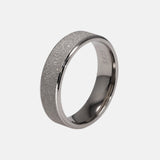 Real Pure 925 Sterling Silver Rings for Women and Men Rough Surfaced Shinning Simple Couple Ring Wedding Band for Lovers