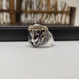 Sterling Silver S925 Ring for Women  Retro Fashion Open Ring Goddess of Fortune Jewelry