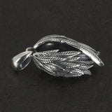 Genuine 925 Sterling Silver Raven Wings Pendant For Men and Women Handcrafted Viking Jewelry