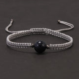 Handmade Natural Stone Small Beaded Bracelet for Women Men Adjustable Bohemia Delicate Daily Wristband Jewelry Clearance Sale