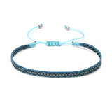 4pcs/set 999 Pure Silver Twist Cuff Bangle Boho Ethnic Style Multilayer Weave Rope Stackable Bracelets Retro Jewelry