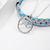 Bohemian Beach Yoga Anklet Set Handmade Woven National Style Anklet for Women Charm Anklet - GQTORCH Jewelry