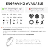 Real 925 Sterling Silver Custom Engraved Signet Ring for Women Men Minimalist Pinky Thumb Ring Elegant Personalized Jewelry Gift