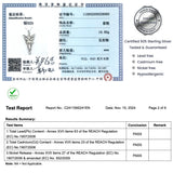 Real 925 Sterling Silver Arwen Necklace Set for Women Fairy Princess Twilight Star 2 Sizes